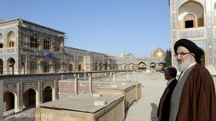 پروژه صحن حضرت زهرا (س)، نماد معماری اصیل "اسلامی - ایرانی" در عتبات عالیات است